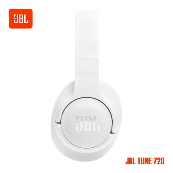 JBL TUNE 720BT WIRELESS OVER-EAR HEADPHONES - WHITE - Image 4