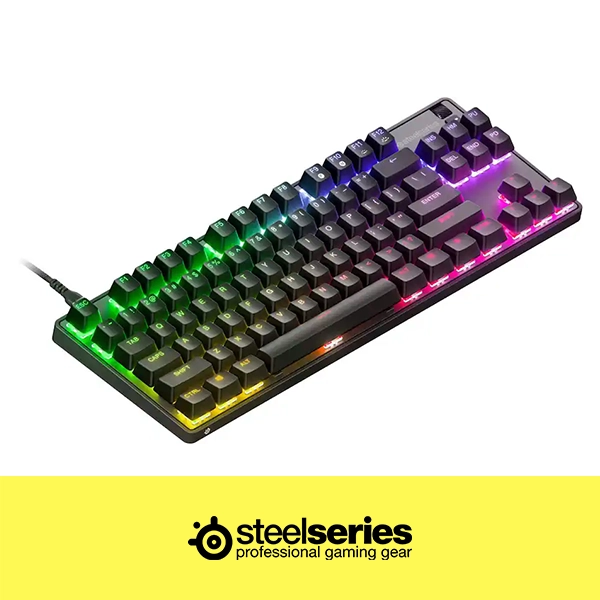 STEELSERIES APEX 9 TKL OPTICAL RGB GAMING KEYBOARD - BLACK - Image 4