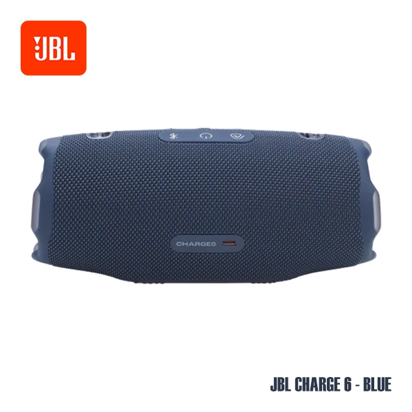 JBL CHARGE 6 PORTABLE BLUETOOTH SPEAKER - BLUE - Image 3