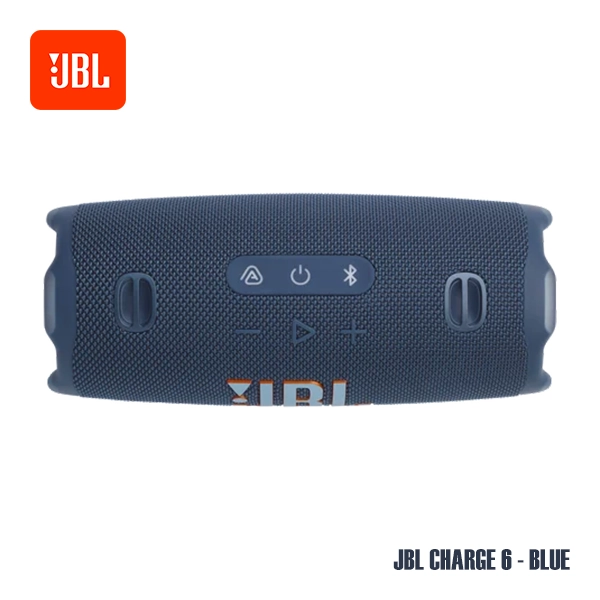 JBL CHARGE 6 PORTABLE BLUETOOTH SPEAKER - BLUE - Image 4