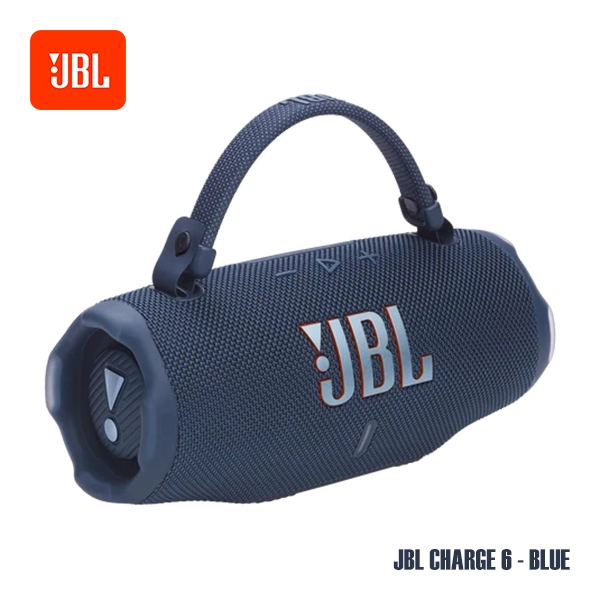 JBL CHARGE 6 PORTABLE BLUETOOTH SPEAKER - BLUE - Image 5