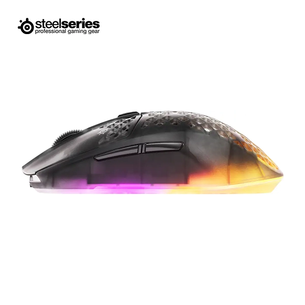 STEELSERIES AEROX 3 WIRELESS GEN 2 RGB GAMING MOUSE - SHADOW BLACK - Image 3