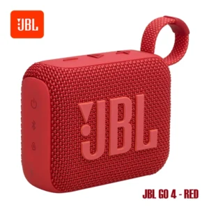 JBL GO 4 PORTABLE BLUETOOTH SPEAKER - RED