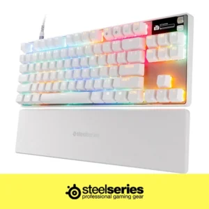 STEELSERIES APEX PRO TKL GEN 3 RGB GAMING KEYBOARD - WHITE