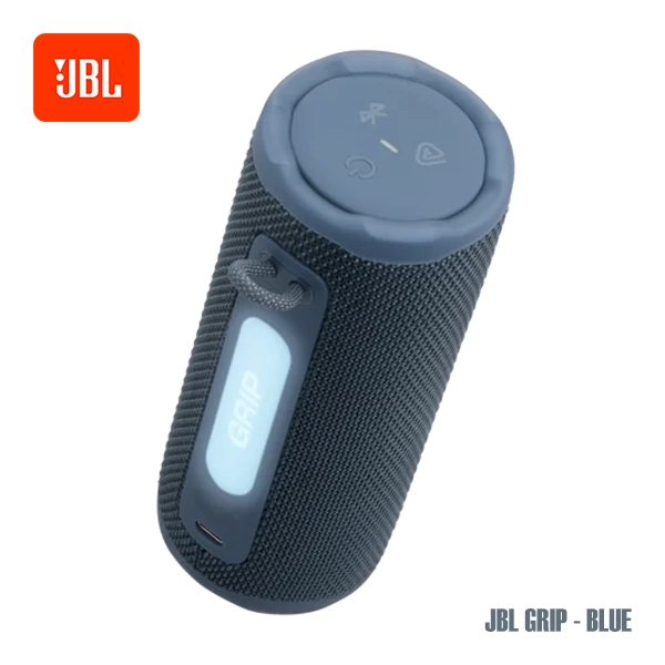JBL GRIP PORTABLE BLUETOOTH SPEAKER - BLUE - Image 4