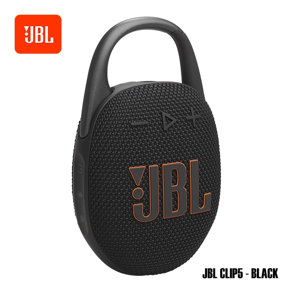 JBL CLIP 5 PORTABLE BLUETOOTH SPEAKER - BLACK