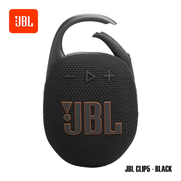 JBL CLIP 5 PORTABLE BLUETOOTH SPEAKER - BLACK - Image 2