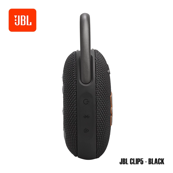 JBL CLIP 5 PORTABLE BLUETOOTH SPEAKER - BLACK - Image 3