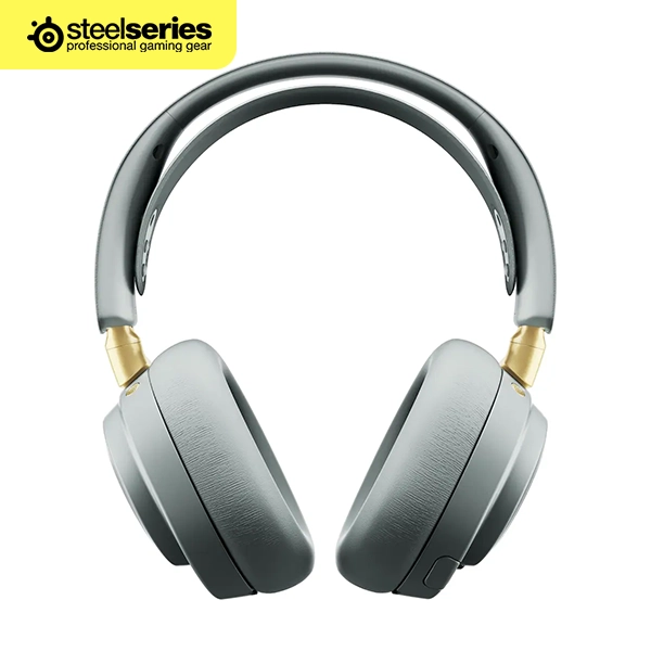 STEELSERIES ARCTIS NOVA ELITE WIRELESS GAMING HEADSET - SOFT GOLD - Image 5
