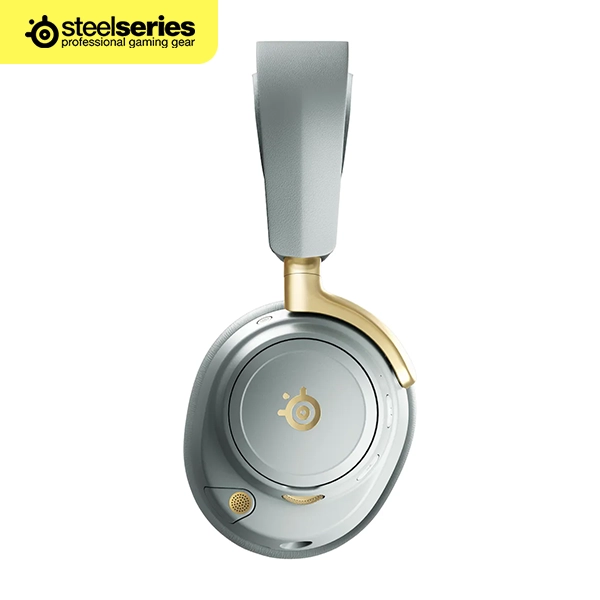 STEELSERIES ARCTIS NOVA ELITE WIRELESS GAMING HEADSET - SOFT GOLD - Image 6