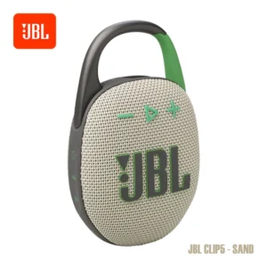 JBL CLIP 5 PORTABLE BLUETOOTH SPEAKER - SAND