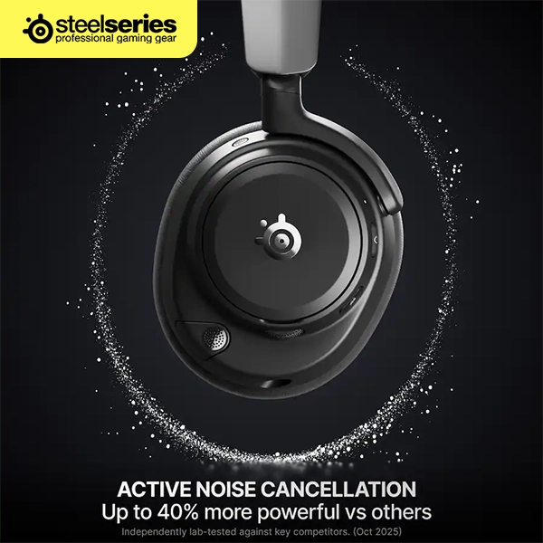 STEELSERIES ARCTIS NOVA PRO OMNI WIRELESS GAMING HEADSET - BLACK - Image 3