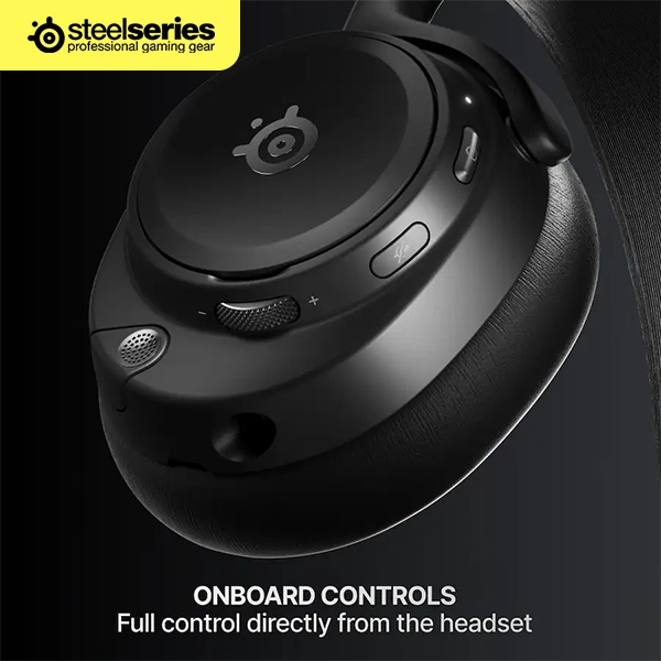 STEELSERIES ARCTIS NOVA PRO OMNI WIRELESS GAMING HEADSET - BLACK - Image 4