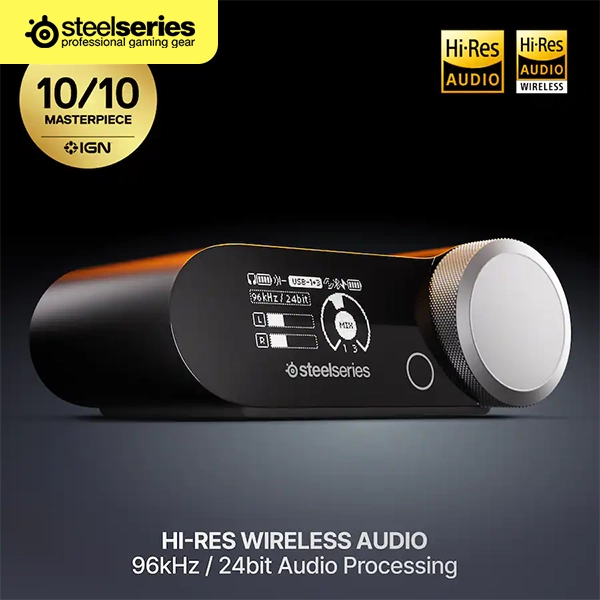 STEELSERIES ARCTIS NOVA PRO OMNI WIRELESS GAMING HEADSET - WHITE - Image 2
