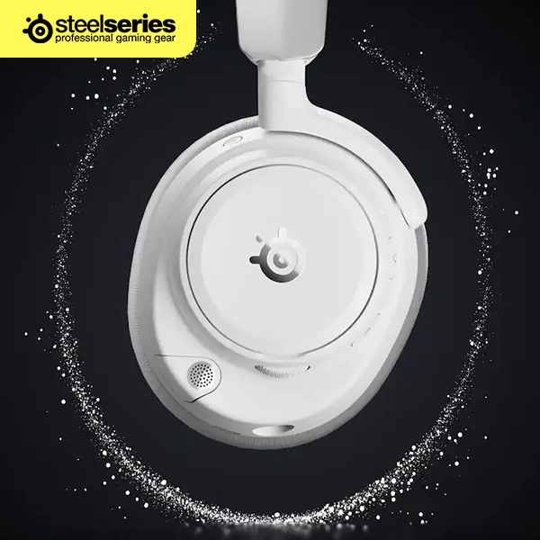 STEELSERIES ARCTIS NOVA PRO OMNI WIRELESS GAMING HEADSET - WHITE - Image 3