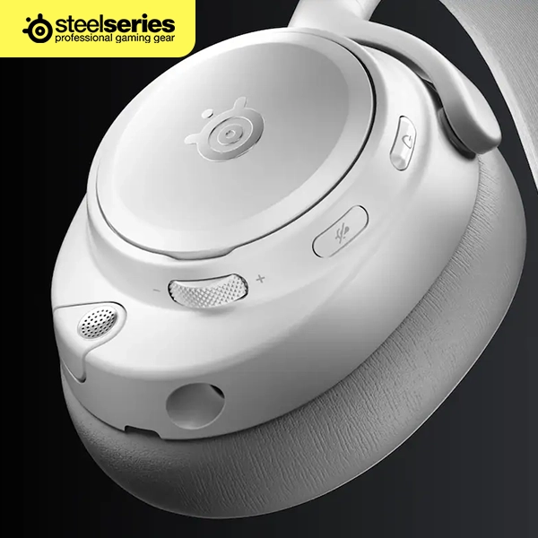 STEELSERIES ARCTIS NOVA PRO OMNI WIRELESS GAMING HEADSET - WHITE - Image 4